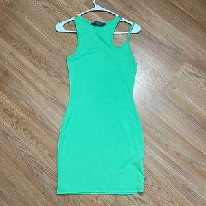 Neon green Primark dress! size xs (more like a small)